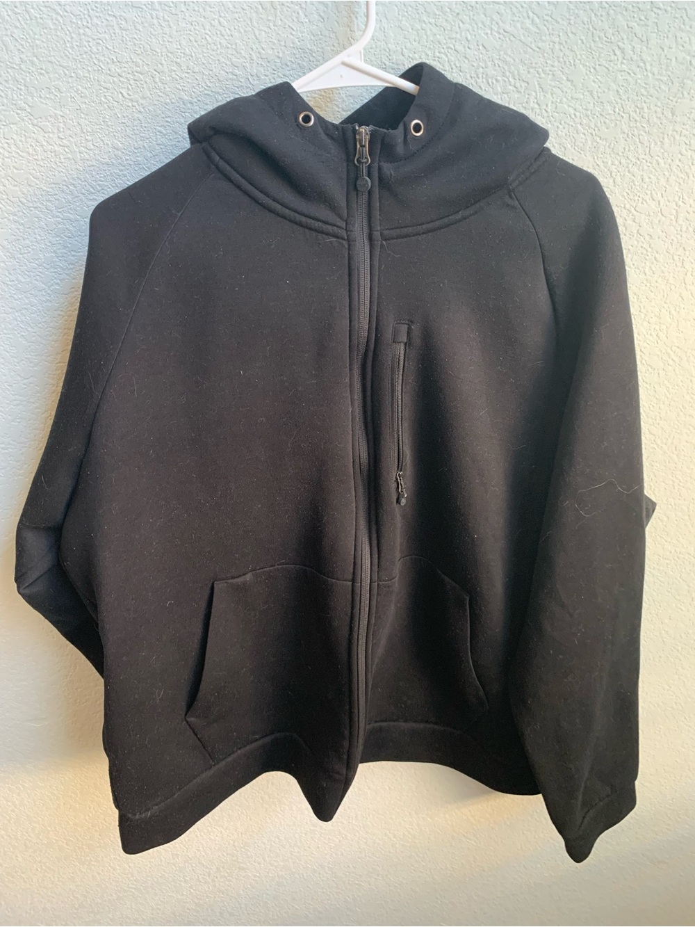 32 Degrees Black Hooded Puffer Jacket